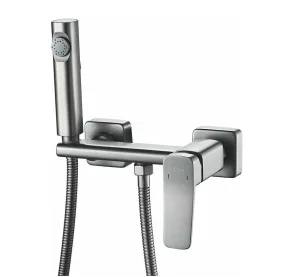 Смеситель для гигиенического душа одноручный Shevanik S9905T-1 оружейная сталь