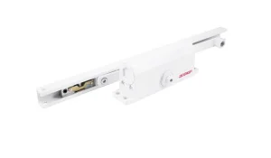 Доводчик дверной АЛЛЮР COMFORT ДД 168/3-4 AH-W (до 100 кг) белый RAL9016, со скользящей тягой 17020 *1