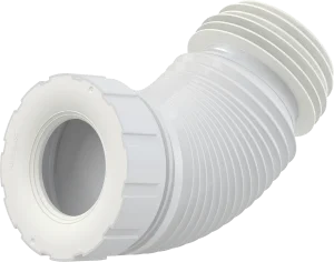 Труба д/унитаза гофрированная D110 L230-530мм A97SN (AlcaPlast) *1