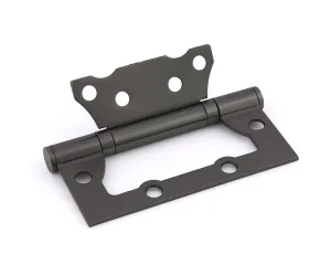 Петля без врезки универсальная Фабрика замков E-2BB-100 GF графит (пакет) *50/100