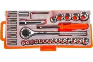 Набор инструмента 37предм. пласт. кейс Sparta 13541 *1