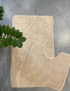 Коврик для ванной My Crystal Ракушка 50х80/40х50см бежевый МС2-710