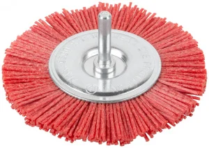 Щетка для дрели 100мм нейлон, плоская, блистер Cutop Profi 82-922 *1