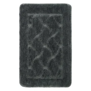 Fixsen "LINK" FX-5002V коврик для ванной, графит (50х80см)