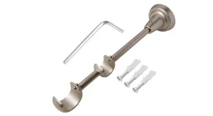 Кронштейн открытый стеновой 25/16мм, ХРОМ *1