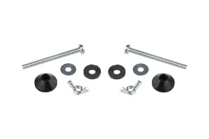 Крепление бачка к унитазу  с гайкой "барашек" М6 (комплект 2 шт) (10) MasterProf ИС.130735