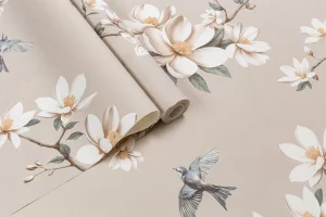 Обои горячего тиснения Палитра 10,05х1,06м Magnolia декор PL72535-24 *1/8