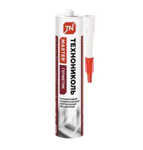 Герметик силиконовый универсальный бесцветный картридж 280мл (Технониколь) 672204