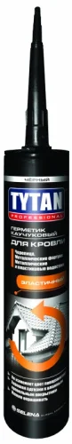 Герметик каучуковый д кровли Professional чёрный 310мл 91615 (Tytan)  12 1440 (-30)