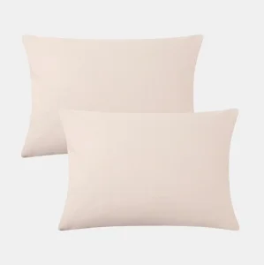 Комплект наволочек "Этель" 50х70-2 шт, цв.бежевый, бязь, 100% хл 10383295