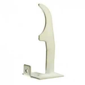 Кронштейн для радиатора алюм. белый