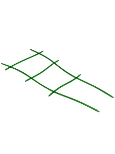Опора для вьющихся цветов пласт. h-45см, зелёная, прозрачная ОЦ-4018 (La Decoro) *1