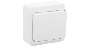 Выключатель 1-кл. ОП Этюд 10А IP20 бел. SchE BA10-001B