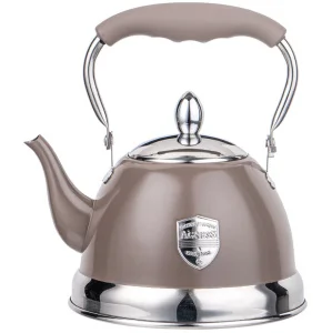 Чайник Agness С Фильтром, 1,0 Л C Индукцион. Капсульным Дном И Складывающейся Ручкой Цвет: Шоколад