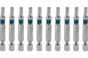 Набор бит HEX 4х50мм сталь S2 10шт. Gross 11463 *1