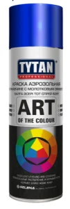 Краска аэрозольная по ржавчине с молотковым эффектом Tytan Professional Art of the colour 400мл синяя 20601