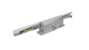 Доводчик дверной АЛЛЮР COMFORT ДД 168/3-4 AH-S (до 100 кг) серебро RAL9006, со скользящей тягой 16683 *1