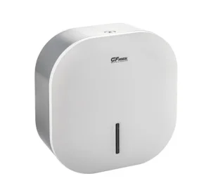 Диспенсер для туалетной бумаги пластиковый, белый 9162 (GFmark) *1