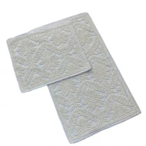 Набор ковриков для ванной комнаты хлопковые ZALEL 55х90+45х55 DESEN 4