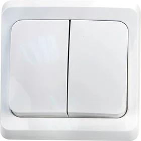 Выключатель 2-кл. СП Этюд 10А IP20 бел. SchE BC10-002B