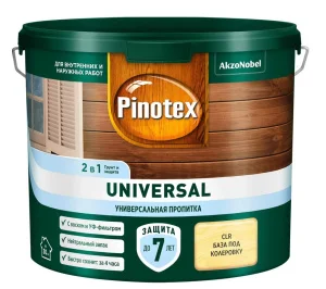 Пинотекс Universal 2 в 1 Бесцветный CLR 2,5 л