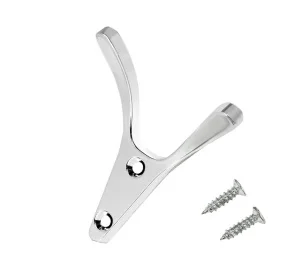 Крючок-вешалка StahlBuro 206 CP хром (европакет) 16160 *1