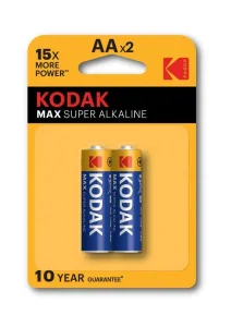 Элемент питания алкал. АА LR6/316 BL2 (упак 2шт) MAX (Kodak) *1