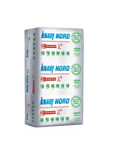 Утеплитель ТеплоКНАУФ Норд 100х600х1250 мм/4,5 м²/6 плит 