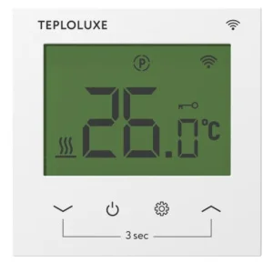 Терморегулятор электронный "Pontus" wi-fi белый 100037088400 (Теплолюкс) *1