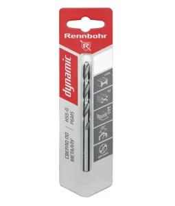 Сверло по металлу ЦХ, 8,0х117мм, HSS-G, P6M5, уп-1шт. Rennbohr Dynamic Card 675080 *1