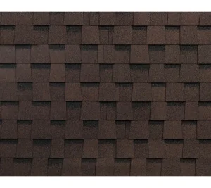 ТЕХНОНИКОЛЬ SHINGLAS многослойная черепица ФАЗЕНДА  коричневая (1 упак-2,6 м2;1 под-45уп)  4D4X21-0712RUS 678534