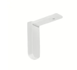 Кронштейн стеновой LM 6см для алюм.с крышкой, белый (упак.2шт c ЯРЛЫКОМ)