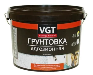 Грунтовка VGT ВД-АК-0301 адгезионная 3кг *1/4
