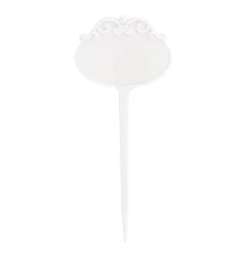 Таблички посадочные пласт фигурные 16х6,8 см 10 шт 'Урожайная сотка' GY08001  Д7801 *1