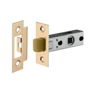 Защёлка врезная Ajax PLASTLP45-8 SSG сатин.золото 60115*1