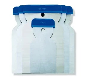 Набор шпателей нерж.сталь пластиковая рукоятка 4шт 50/80/100/120 Color Expert 91000202