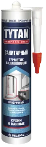 Герметик силиконовый санитарный  Tytan Professional бесцветный 280 мл