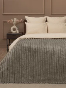 Плед крупный рубчик 150х200см TF FNJR BR2 011/1520 NC