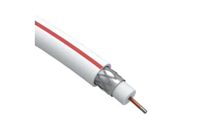 Кабель коаксиальный SAT 50 M.CCS/(оплетка Al 75%) PVC 75 Ом белый SIMPLE Б0044607 Эра