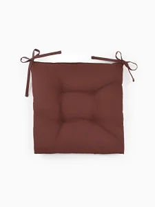 Сидушка на стул Этель Kitchen 42х42 см, цв. коричневый, 100% хл, саржа 220 г/м2 7866010