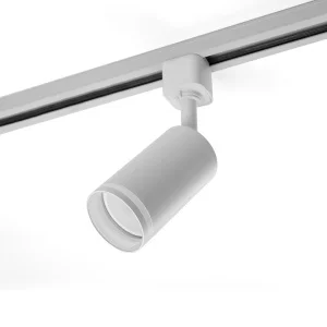 Светильник трековый под лампу GU10, белый, AL161, серия Luna