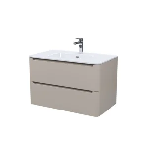 Тумба подвесная с умывальником "Edifice" 470х802х500мм капучино EDI80C0i95K (Iddis) *1