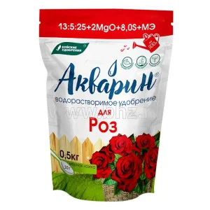 Удобрение Акварин для Роз дой-пак 0,5 кг (БХЗ)