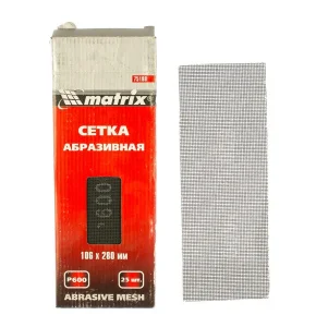 Сетка абразивная P600 106х280мм уп-25шт Matrix 75188 *1