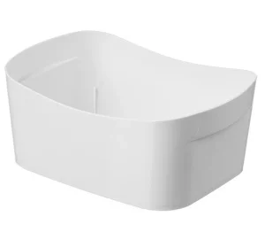 Корзинка универсальная "Poplar" 2,7л, 240х165х90мм (светло-серый)