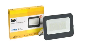 Прожектор светодиодный СДО 07-100 100Вт 6500К IP65 сер. IEK LPDO701-100-K03