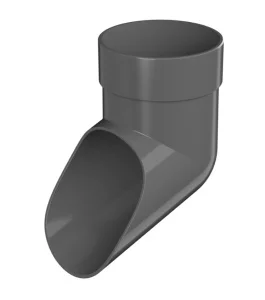 Слив трубы ТН ОПТИМА D120/80мм серый 128180