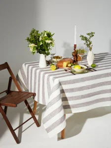 Скатерть Этель  "Graphite" 250х140см, лен 100%, 260 гр/м2 10494004