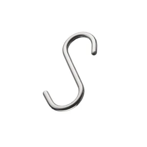 Крючок на рейлинг малый, хром, R-KR-C