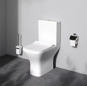 Унитаз-компакт "Gem" безободковый с сиденьем микролифт, белый C908601SC (Am.Pm) *1/12